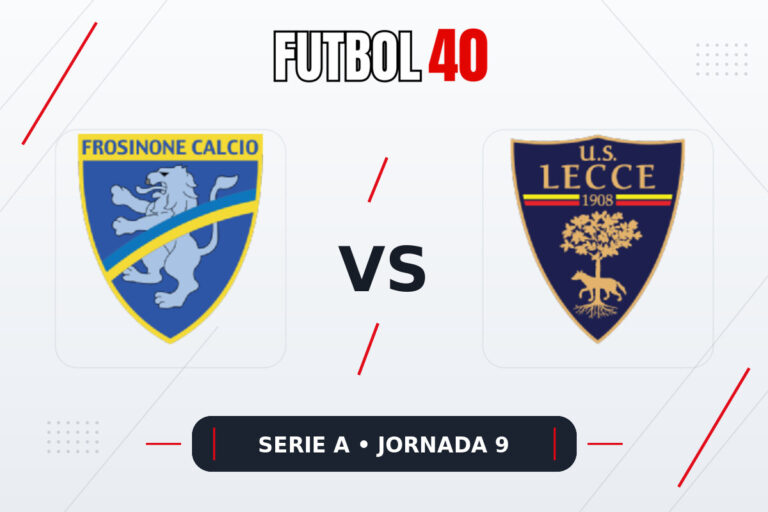 Frosinone vs Lecce en vivo, Serie A 2026/27 Jornada 9