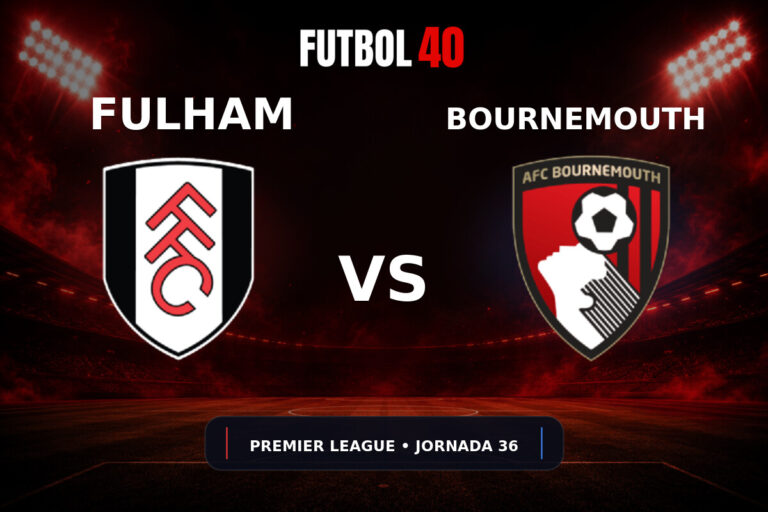 Fulham vs AFC Bournemouth en vivo, Premier League 2025/26 Jornada 36