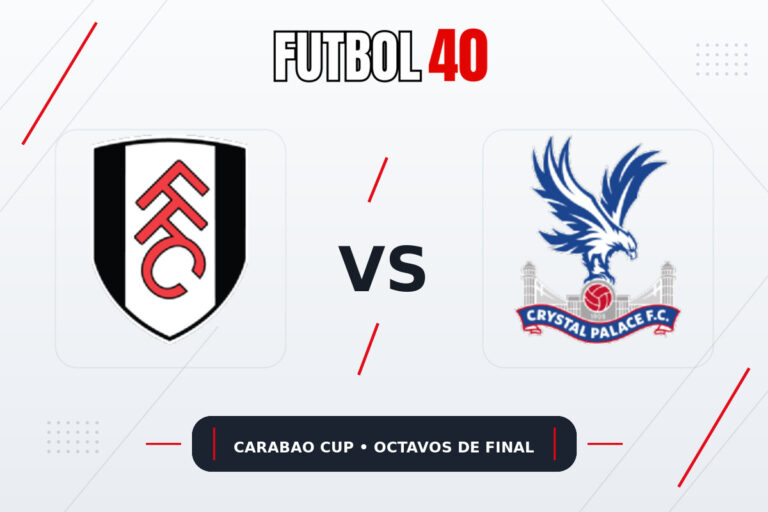 Fulham vs Crystal Palace en vivo, Carabao Cup 2026 Octavos de Final