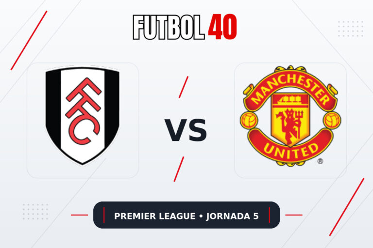 Fulham vs Manchester United en vivo, Premier League 2026/27 Jornada 5