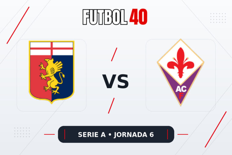 Genoa vs Fiorentina en vivo, Serie A 2026/27 Jornada 6