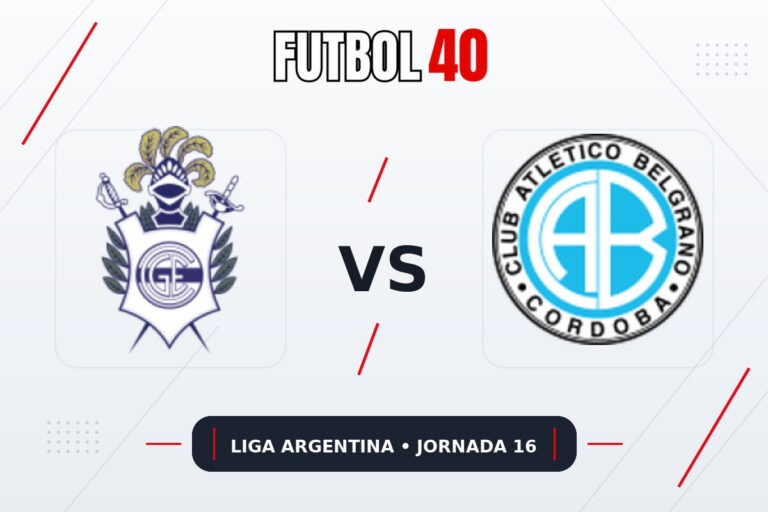 Gimnasia La Plata vs Belgrano Cordoba en vivo, Liga Argentina Clausura 2026 Jornada 16