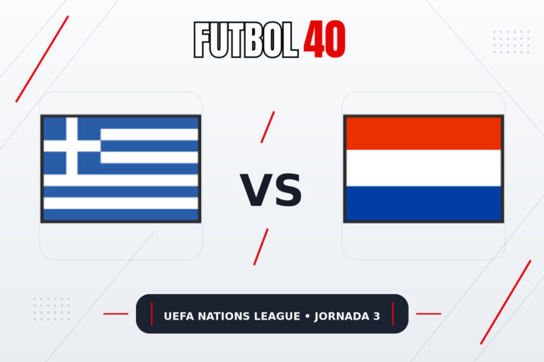 Grecia vs Países Bajos en vivo, UEFA Nations League 2026/27 Jornada 3