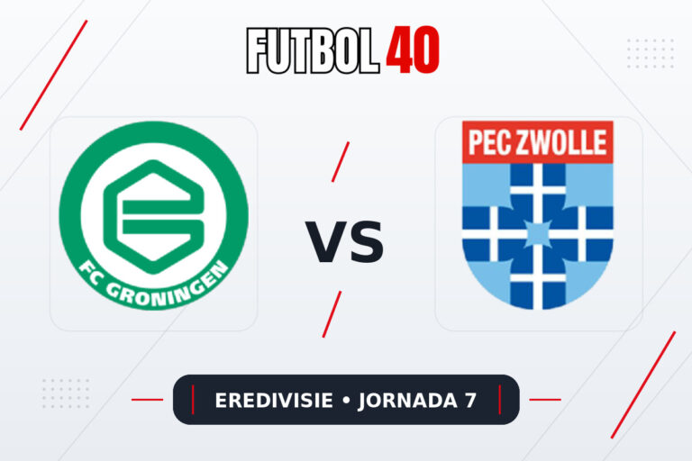 FC Groningen vs PEC Zwolle en vivo, Eredivisie 2026/27 Jornada 7