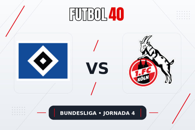 Hamburgo vs FC Köln en vivo, Bundesliga 2026/27 Jornada 4