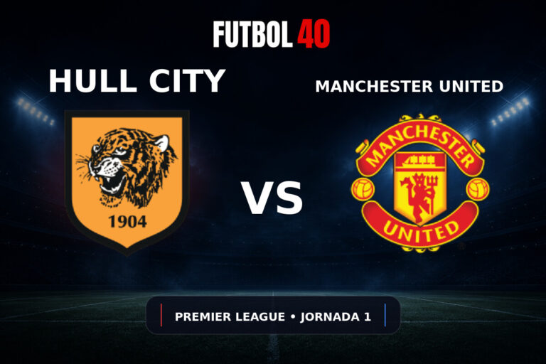 Hull City vs Manchester United en vivo, Premier League 2026/27 Jornada 1