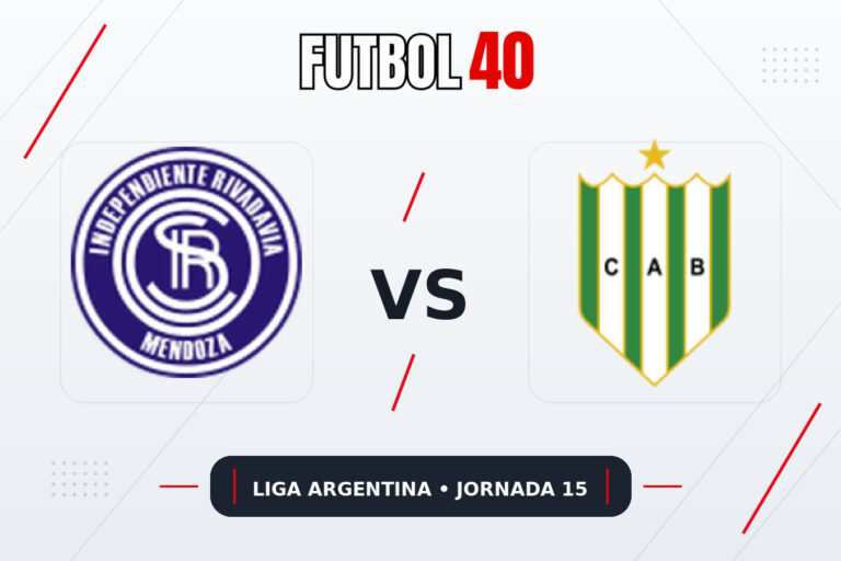 Independiente Rivadavia vs Banfield en vivo, Liga Argentina Clausura 2026 Jornada 15