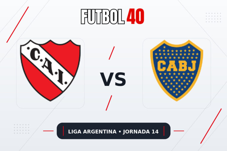 Independiente vs Boca Juniors en vivo, Liga Argentina Clausura 2026 Jornada 14