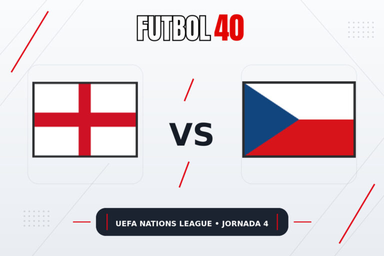 Inglaterra vs República Checa en vivo, UEFA Nations League 2026/27 Jornada 4