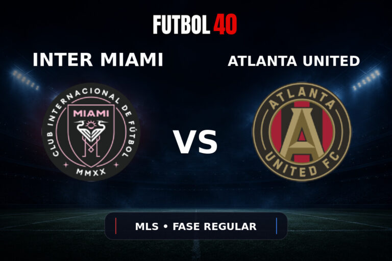 Inter Miami vs Atlanta United en vivo, MLS 2026 Fase Regular