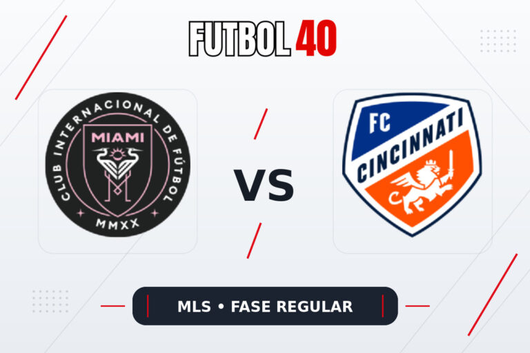 Inter Miami vs Cincinnati en vivo, MLS 2026 Fase regular