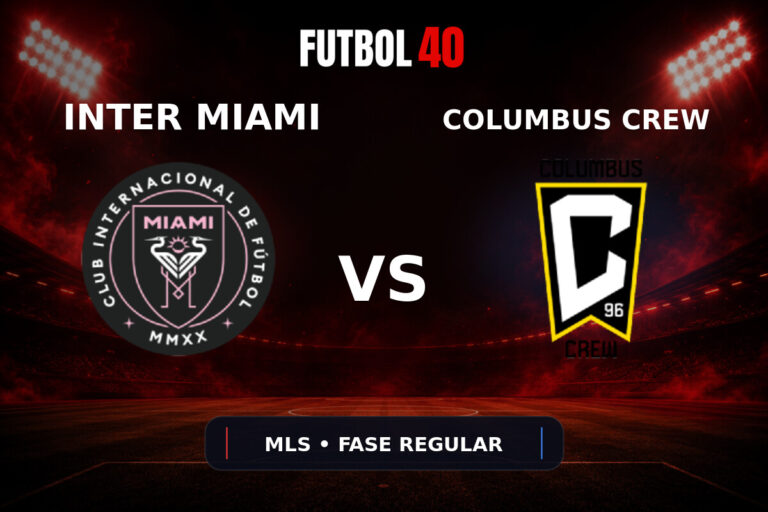 Inter Miami vs Columbus Crew en vivo, MLS 2026 Fase Regular