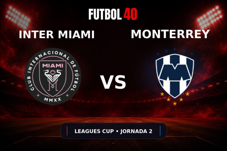 Inter Miami vs Rayados Monterrey en vivo, Leagues Cup 2026 Jornada 2