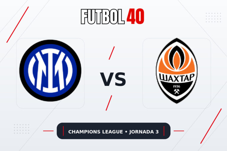 Inter Milán vs Shakhtar en vivo, Champions League 2026/27 Jornada 3