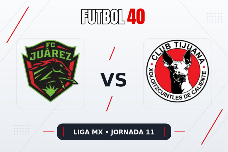 FC Juárez vs Xolos Tijuana en vivo, Liga MX Apertura 2026 Jornada 11