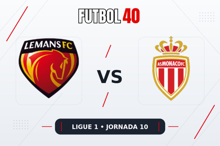 Le Mans vs Monaco en vivo, Ligue 1 2026/27 Jornada 10