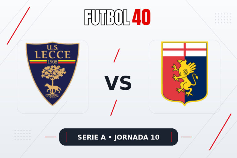 Lecce vs Genoa en vivo, Serie A 2026/27 Jornada 10
