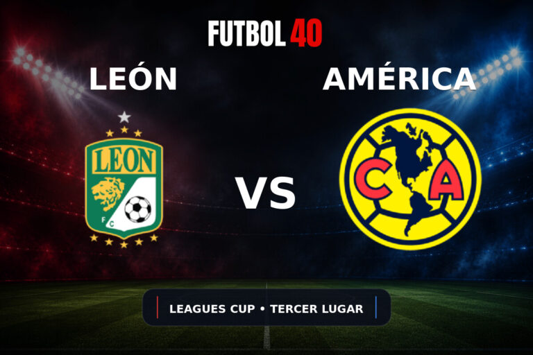 León vs América en vivo, Leagues Cup 2026 Tercer Lugar