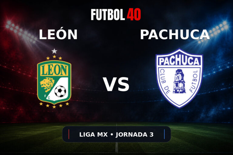 León vs Pachuca en vivo, Liga MX Apertura 2026 Jornada 3