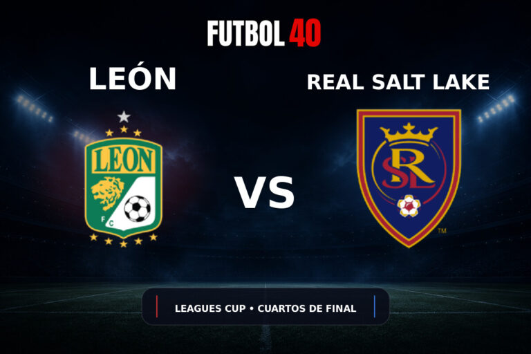 León vs Real Salt Lake en vivo, Leagues Cup 2026 Cuartos de Final