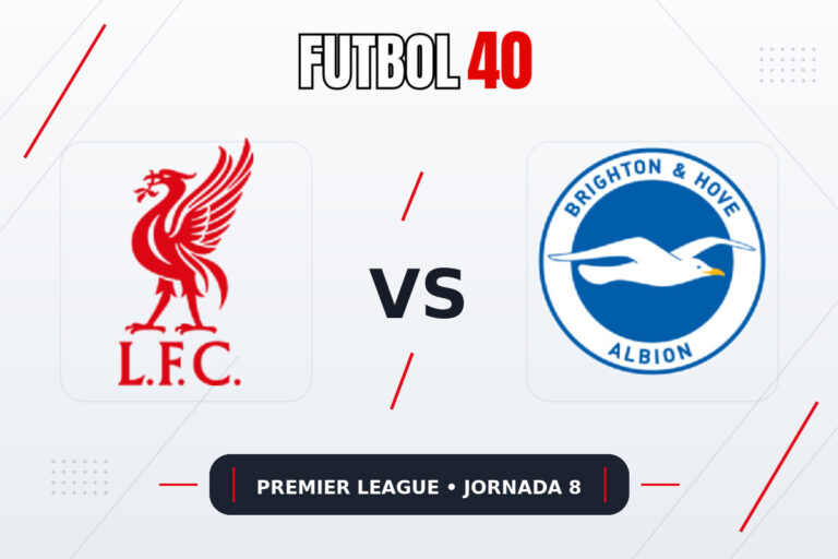 Liverpool vs Brighton en vivo, Premier League 2026/27 Jornada 8