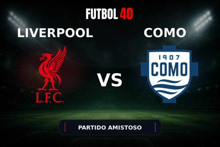 Liverpool vs Como en vivo, Partido Amistoso 2026