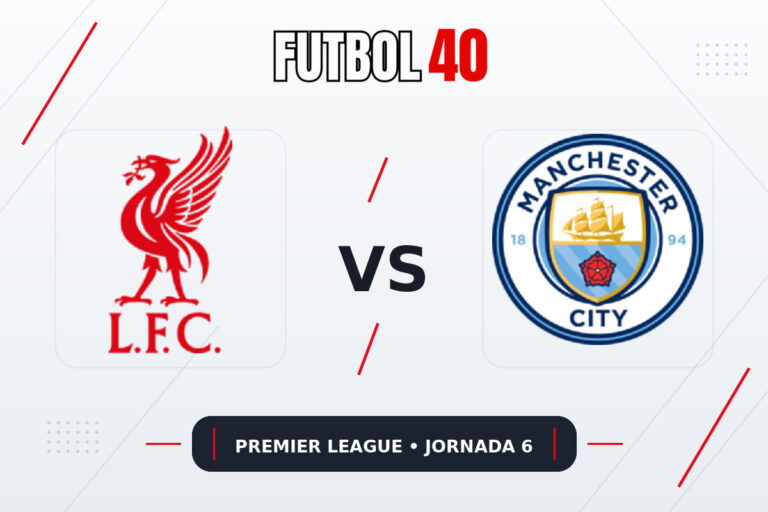 Liverpool vs Manchester City en vivo, Premier League 2026/27 Jornada 6