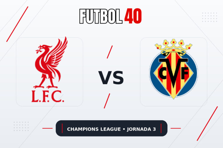 Liverpool vs Villarreal en vivo, Champions League 2026/27 Jornada 3