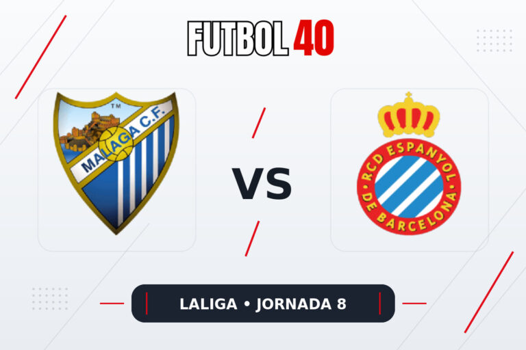 Málaga vs Espanyol de Barcelona en vivo, LaLiga 2026/27 Jornada 8