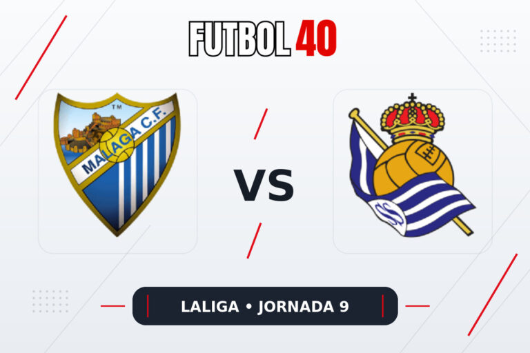 Málaga vs Real Sociedad en vivo, LaLiga 2026/27 Jornada 9