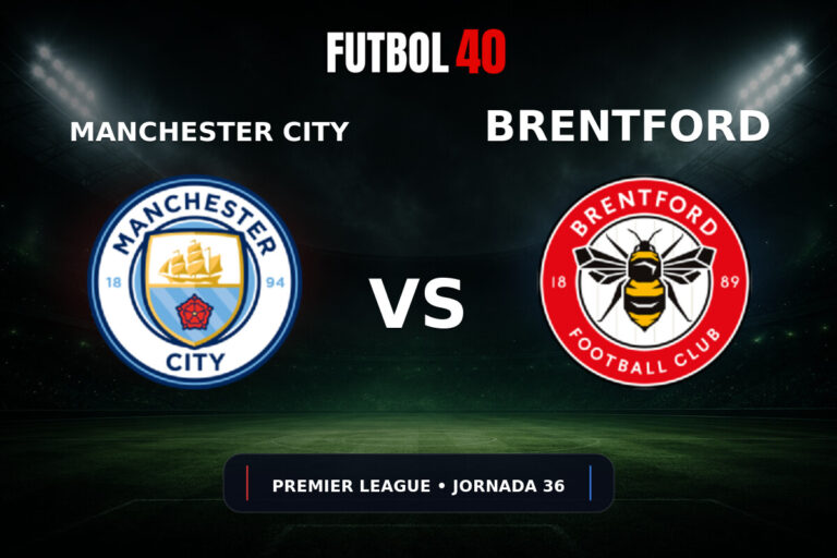 Manchester City vs Brentford en vivo, Premier League 2025/26 Jornada 36