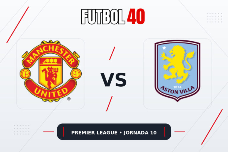 Manchester United vs Aston Villa en vivo, Premier League 2026/27 Jornada 10