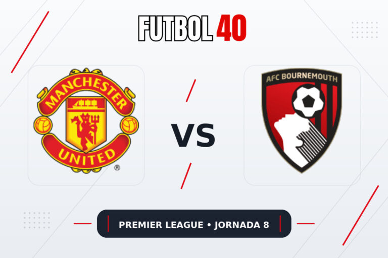 Manchester United vs AFC Bournemouth en vivo, Premier League 2026/27 Jornada 8