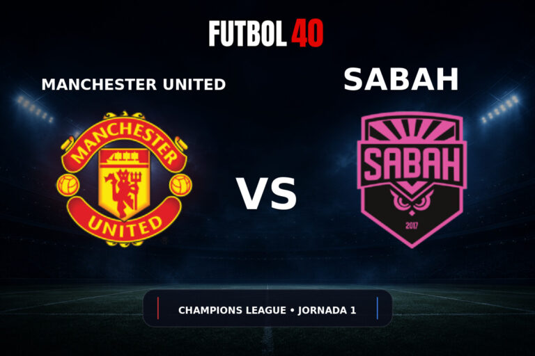 Manchester United vs Sabah en vivo, Champions League 2026/27 Jornada 1