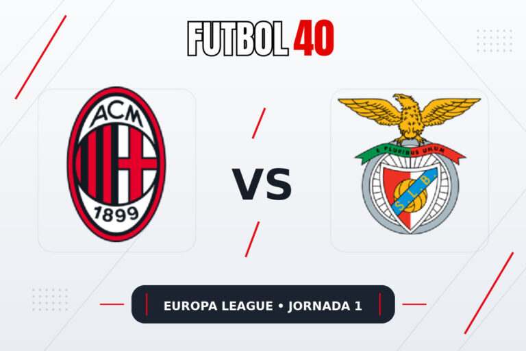 AC Milan vs Benfica en vivo, Europa League 2026/27 Jornada 1