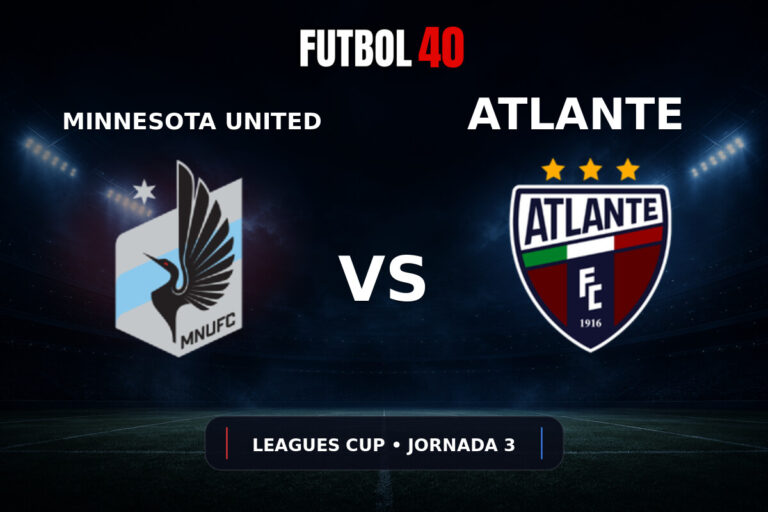Minnesota United vs Atlante en vivo, Leagues Cup 2026 Jornada 3