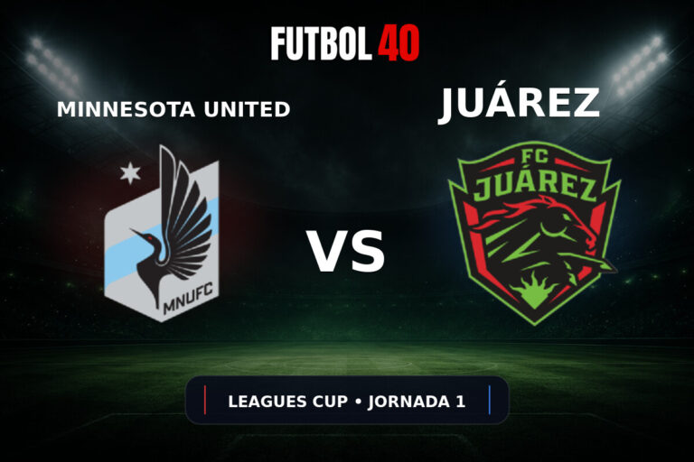 Minnesota United vs FC Juárez en vivo, Leagues Cup 2026 Jornada 1