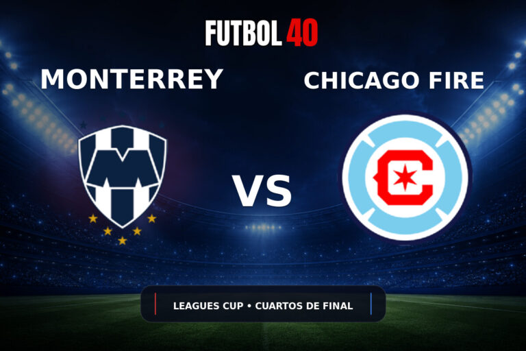 Rayados Monterrey vs Chicago Fire en vivo, Leagues Cup 2026 Cuartos de Final