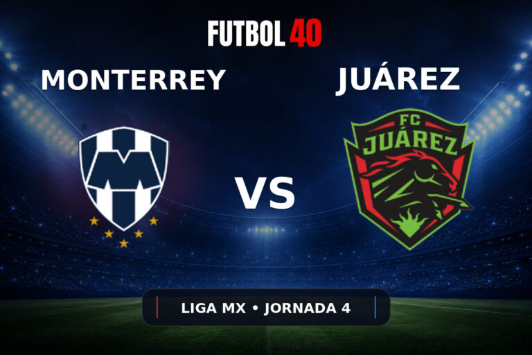 Rayados Monterrey vs FC Juárez en vivo, Liga MX Apertura 2026 Jornada 4