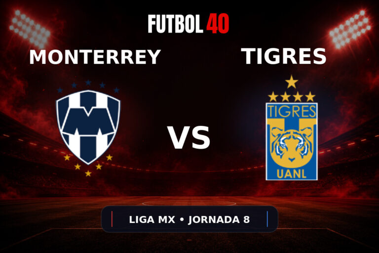Rayados Monterrey vs Tigres UANL en vivo, Liga MX Apertura 2026 Jornada 8