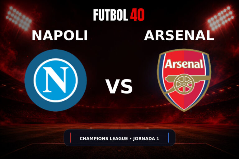 Napoli vs Arsenal en vivo, Champions League 2026/27 Jornada 1