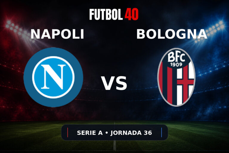 Napoli vs Bologna en vivo, Serie A 2025/26 Jornada 36