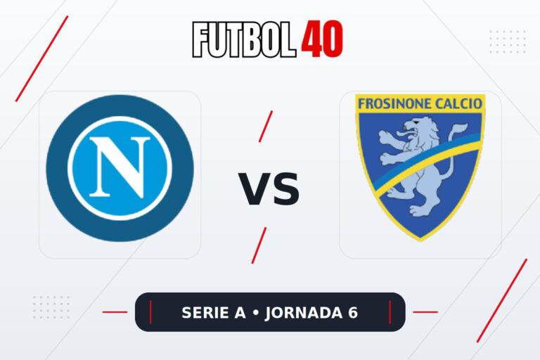 Napoli vs Frosinone en vivo, Serie A 2026/27 Jornada 6