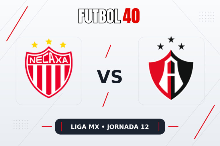 Necaxa vs Atlas en vivo, Liga MX Apertura 2026 Jornada 12