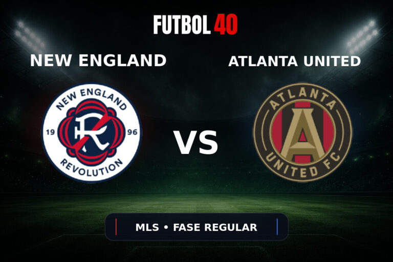 New England Revolution vs Atlanta United en vivo, MLS 2026 Fase Regular