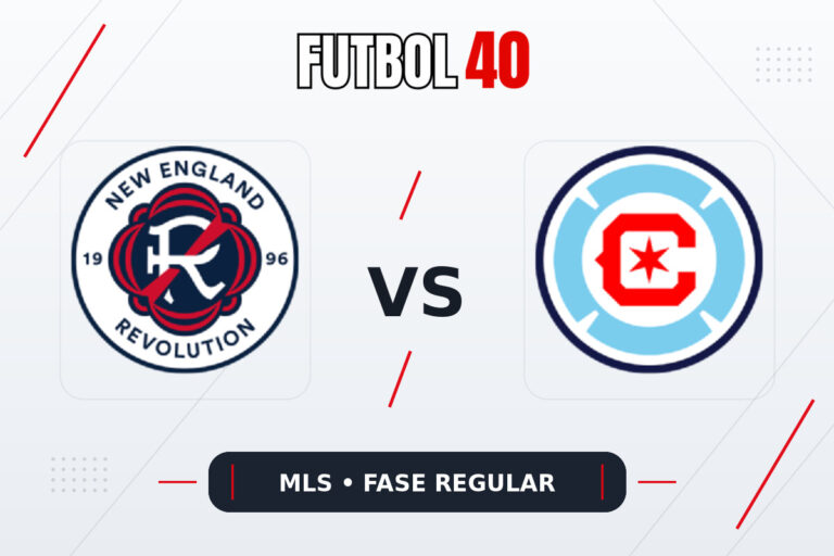 New England Revolution vs Chicago Fire en vivo, MLS 2026 Fase regular