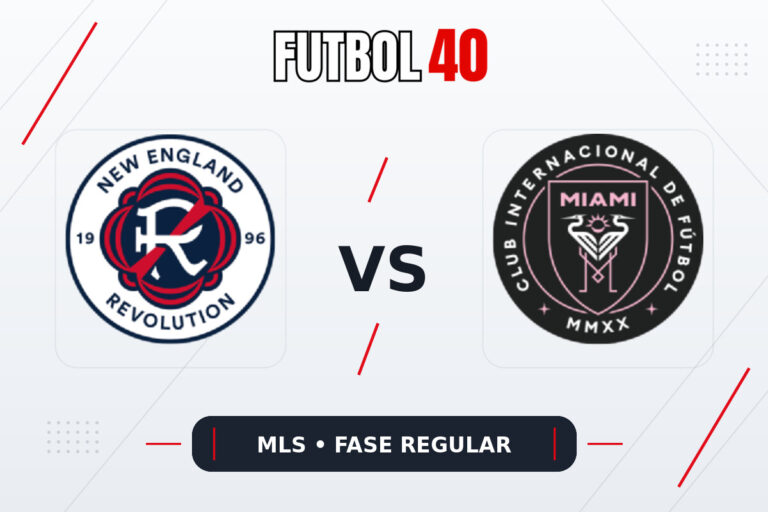 New England Revolution vs Inter Miami en vivo, MLS 2026 Fase regular