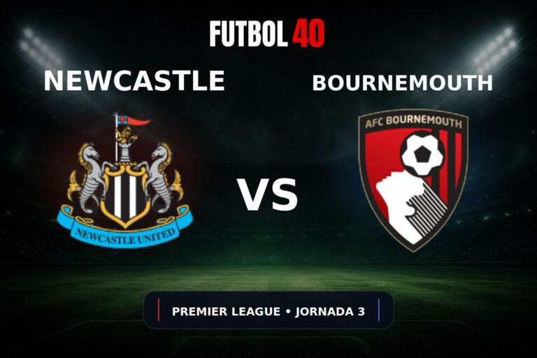 Newcastle United vs AFC Bournemouth en vivo, Premier League 2026/27 Jornada 3