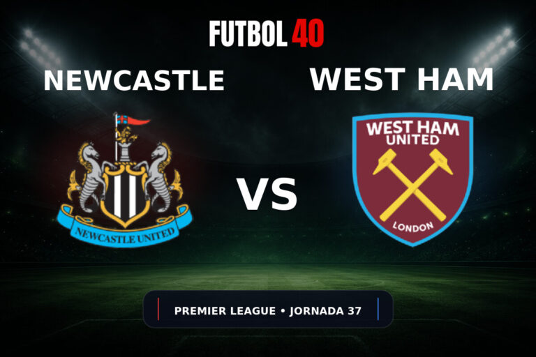 Newcastle United vs West Ham United en vivo, Premier League 2025/26 Jornada 37