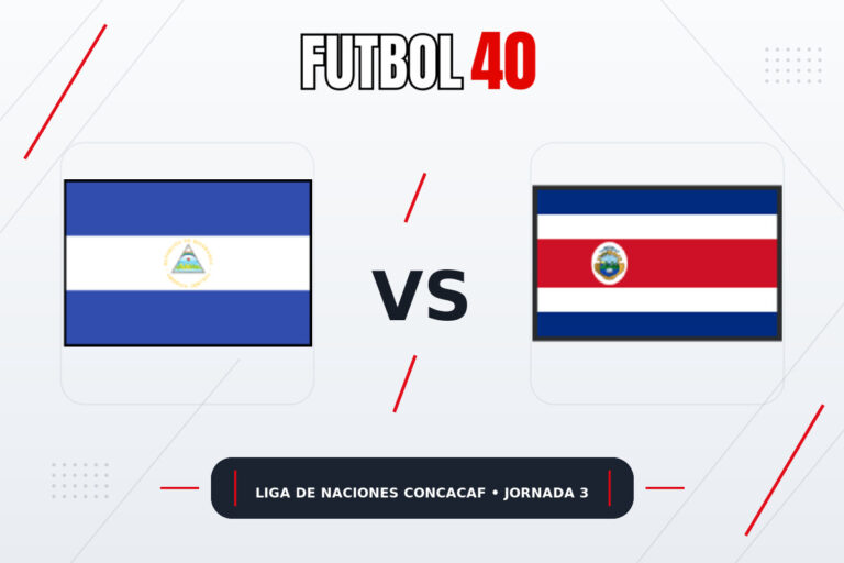 Nicaragua vs Costa Rica en vivo, Liga de Naciones Concacaf 2026/27 Jornada 3